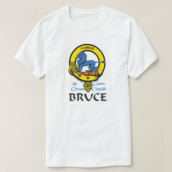 Bruce Scottish Clan Crest Full T-Shirt, Family Crest Shirt