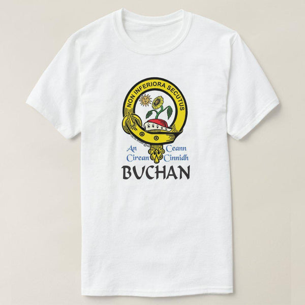 Buchan Scottish Clan Crest Full T-Shirt, Family Crest Shirt