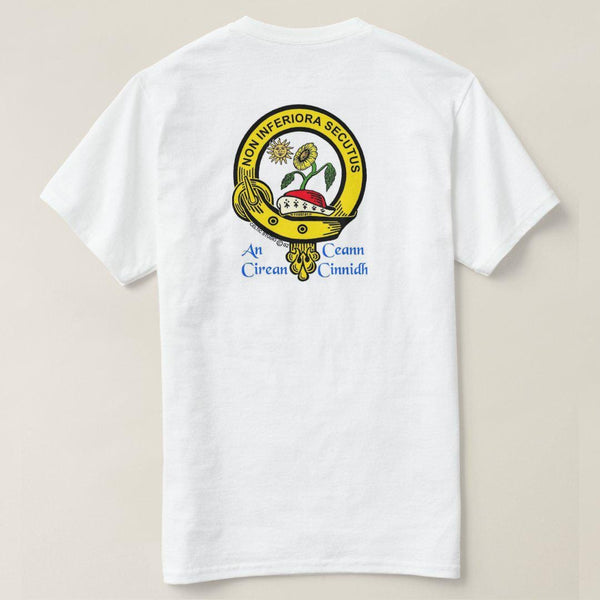Buchan Scottish Clan Crest Full T-Shirt, Family Crest Shirt