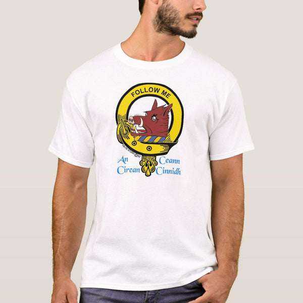 Campbell Breadalbane Scottish Clan Crest Full T-Shirt, Family Crest Shirt