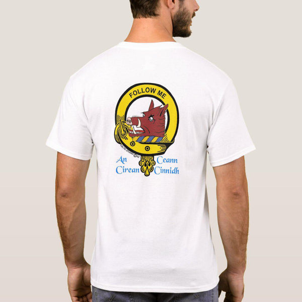 Campbell Breadalbane Scottish Clan Crest Full T-Shirt, Family Crest Shirt