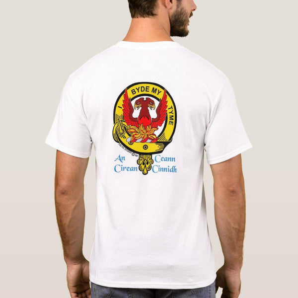 Campbell Loudoun Scottish Clan Crest Full T-Shirt, Family Crest Shirt