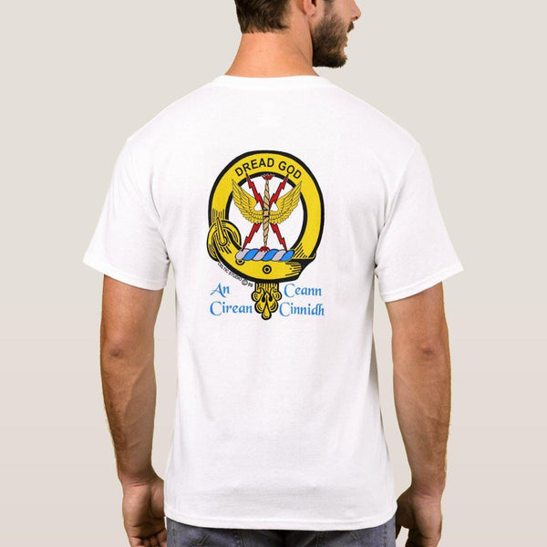 Carnegie Scottish Clan Crest Full T-Shirt, Family Crest Shirt