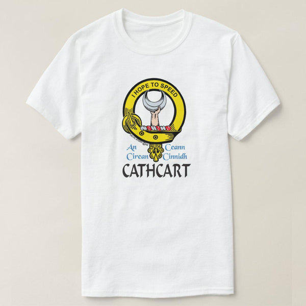 Cathcart Scottish Clan Crest Full T-Shirt, Family Crest Shirt