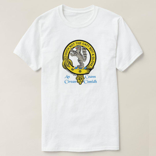 Chattan Scottish Clan Crest Full T-Shirt, Family Crest Shirt