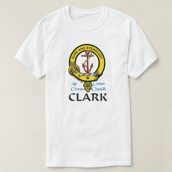 Clark Scottish Clan Crest Full T-Shirt, Family Crest Shirt