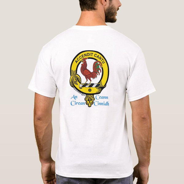 Cockburn Scottish Clan Crest Full T-Shirt, Family Crest Shirt
