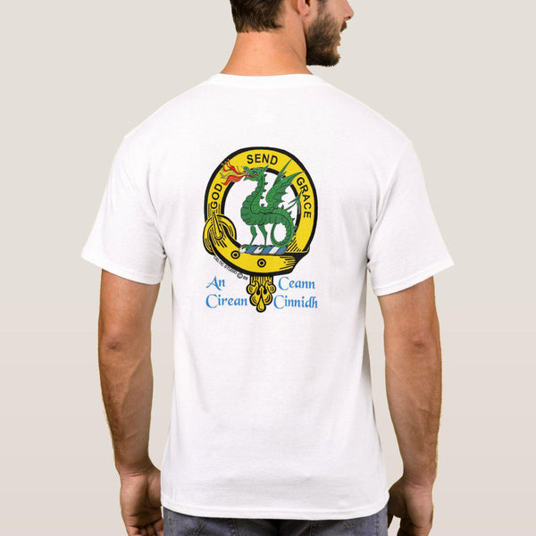 Crichton Scottish Clan Crest Full T-Shirt, Family Crest Shirt