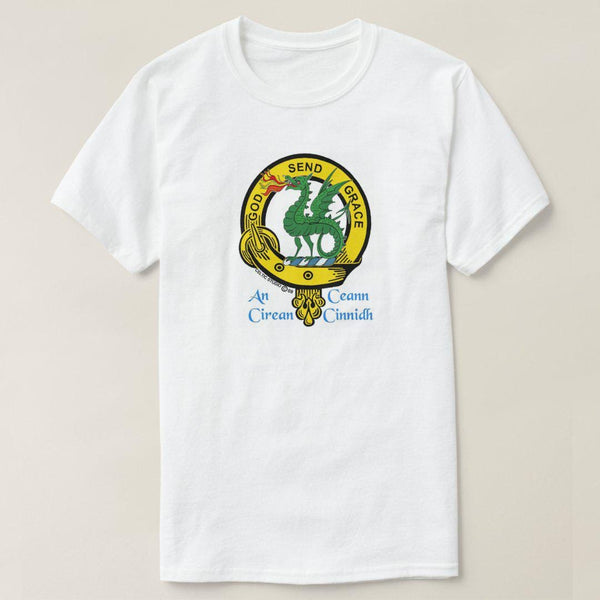 Crichton Scottish Clan Crest Full T-Shirt, Family Crest Shirt