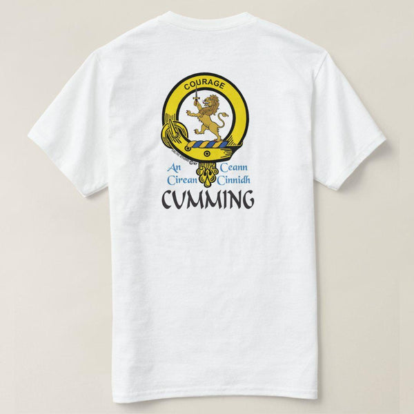 Cumming Scottish Clan Crest Full T-Shirt, Family Crest Shirt