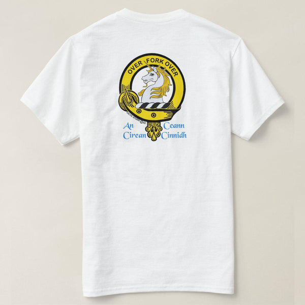 Cunningham Scottish Clan Crest Full T-Shirt, Family Crest Shirt