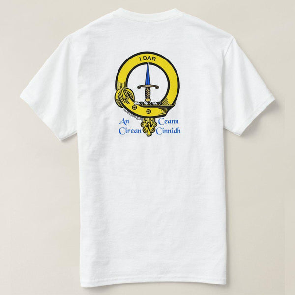 Dalzell Scottish Clan Crest Full T-Shirt, Family Crest Shirt