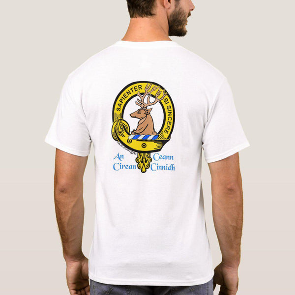 Davidson Scottish Clan Crest Full T-Shirt, Family Crest Shirt