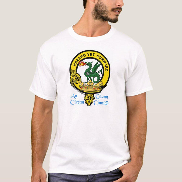 Seton Scottish Clan Crest Full T-Shirt, Family Crest Shirt