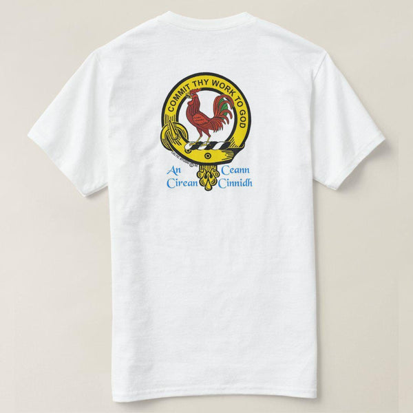 Sinclair Scottish Clan Crest Full T-Shirt, Family Crest Shirt
