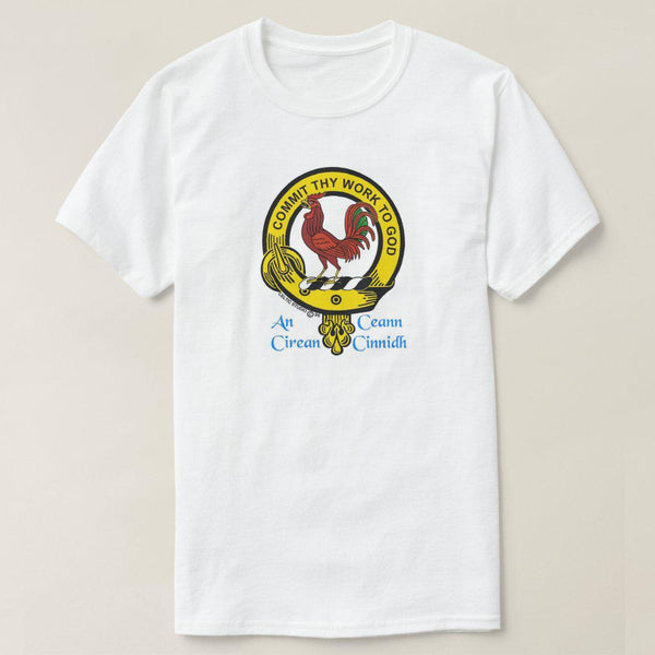 Sinclair Scottish Clan Crest Full T-Shirt, Family Crest Shirt