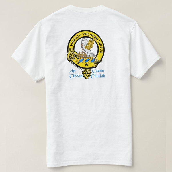Stewart Scottish Clan Crest Full T-Shirt, Family Crest Shirt