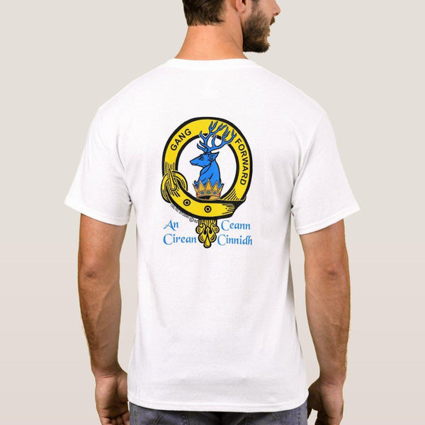 Stirling Scottish Clan Crest Full T-Shirt, Family Crest Shirt