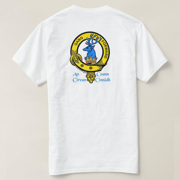 Stirling Scottish Clan Crest Full T-Shirt, Family Crest Shirt