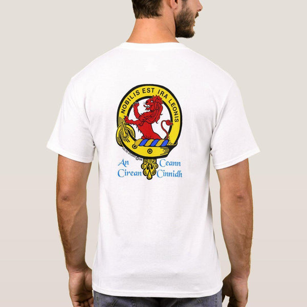 Stuart Scottish Clan Crest Full T-Shirt, Family Crest Shirt