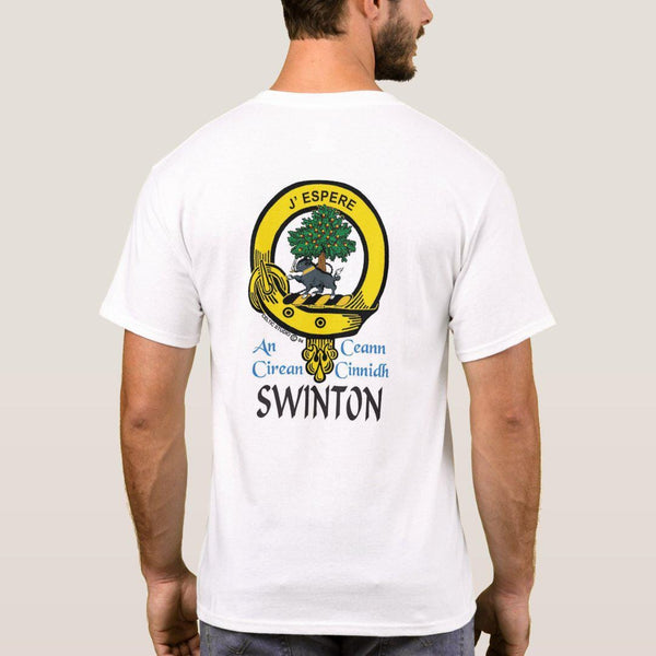 Swinton Scottish Clan Crest Full T-Shirt, Family Crest Shirt