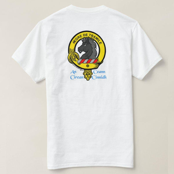Tait Scottish Clan Crest Full T-Shirt, Family Crest Shirt
