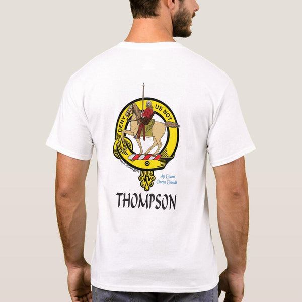 Thompson Scottish Clan Crest Full T-Shirt, Family Crest Shirt