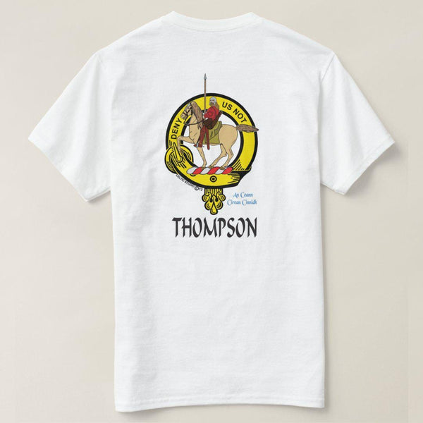 Thompson Scottish Clan Crest Full T-Shirt, Family Crest Shirt