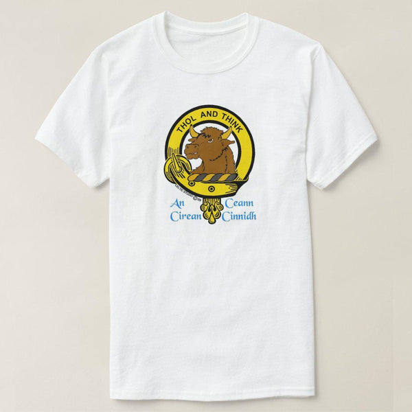 Tweedie Scottish Clan Crest Full T-Shirt, Family Crest Shirt