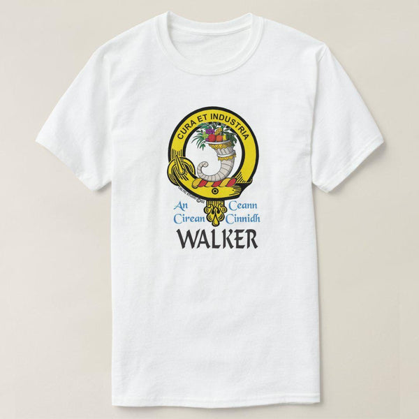 Walker Scottish Clan Crest Full T-Shirt, Family Crest Shirt