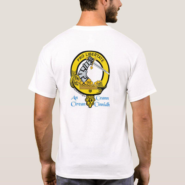 Wallace Scottish Clan Crest Full T-Shirt, Family Crest Shirt
