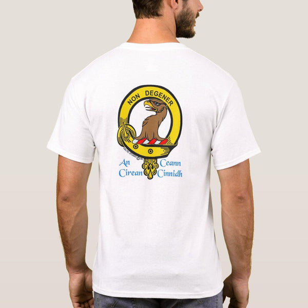 Wedderburn Scottish Clan Crest Full T-Shirt, Family Crest Shirt