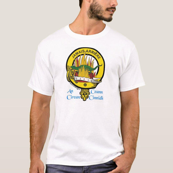 Douglas Scottish Clan Crest Full T-Shirt, Family Crest Shirt