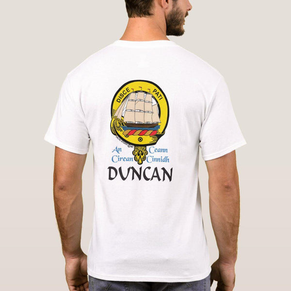 Duncan Scottish Clan Crest Full T-Shirt, Family Crest Shirt