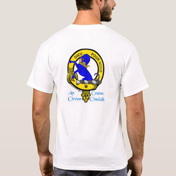 Fletcher Hound Scottish Clan Crest Full T-Shirt, Family Crest Shirt