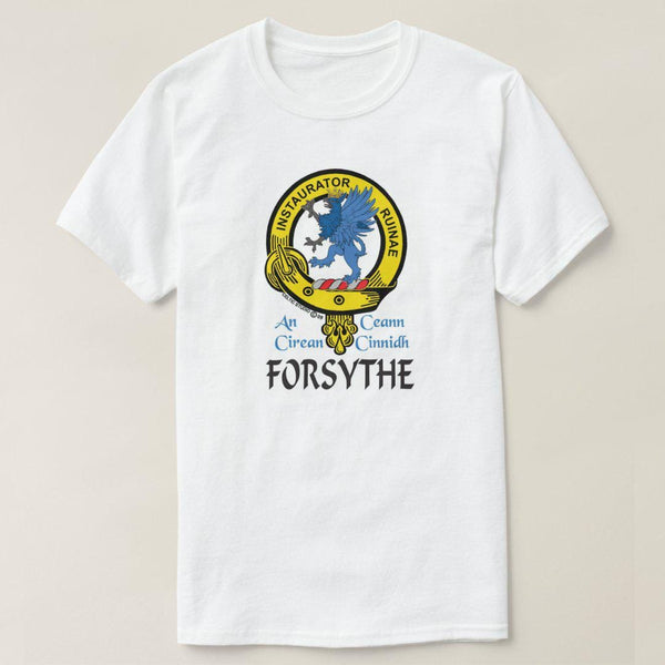 Forsythe Scottish Clan Crest Full T-Shirt, Family Crest Shirt