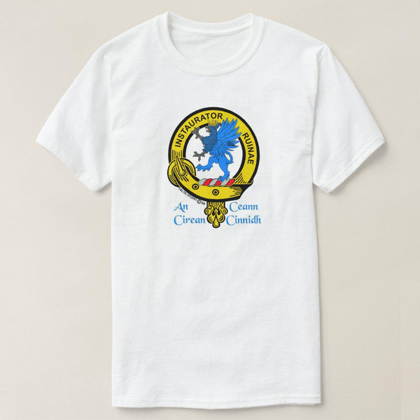 Forsythe Scottish Clan Crest Full T-Shirt, Family Crest Shirt
