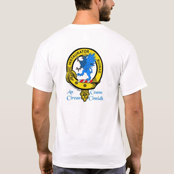 Forsythe Scottish Clan Crest Full T-Shirt, Family Crest Shirt