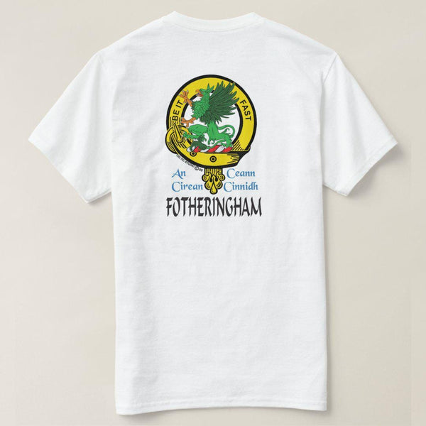 Fotheringham Scottish Clan Crest Full T-Shirt, Family Crest Shirt