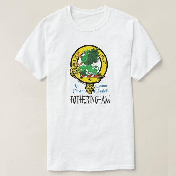 Fotheringham Scottish Clan Crest Full T-Shirt, Family Crest Shirt