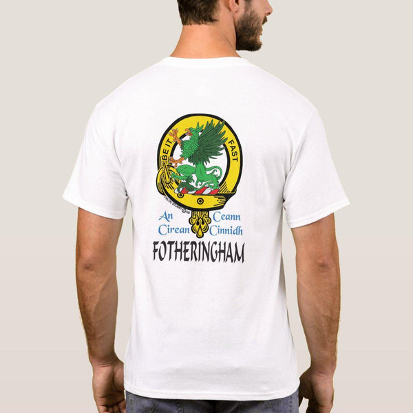 Fotheringham Scottish Clan Crest Full T-Shirt, Family Crest Shirt