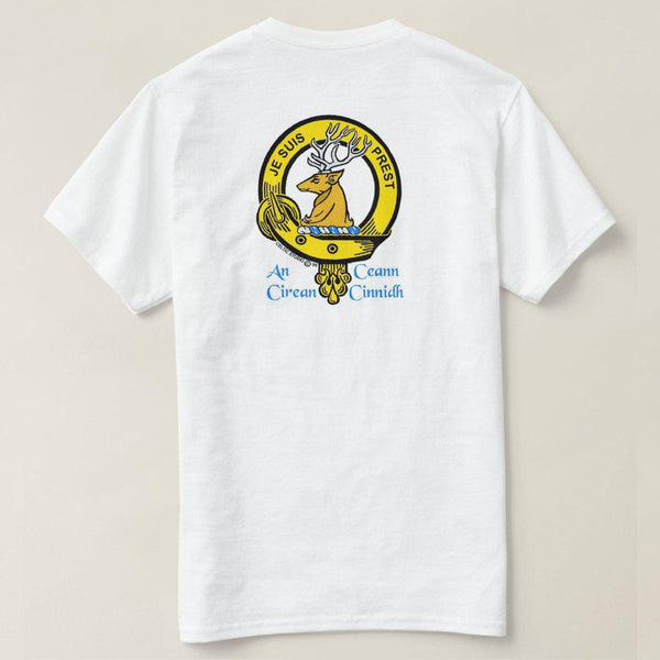 Fraser Lovat Clan Crest Full T-Shirt, Family Crest Shirt