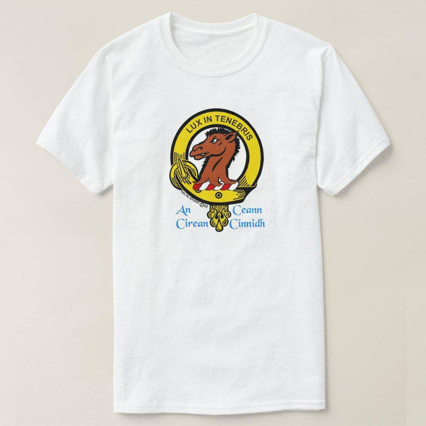 Fullerton Scottish Clan Crest Full T-Shirt, Family Crest Shirt