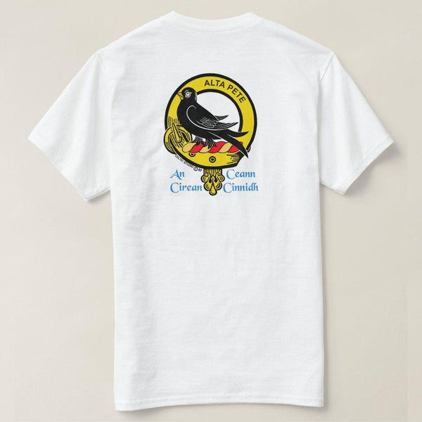 Glen Scottish Clan Crest Full T-Shirt, Family Crest Shirt