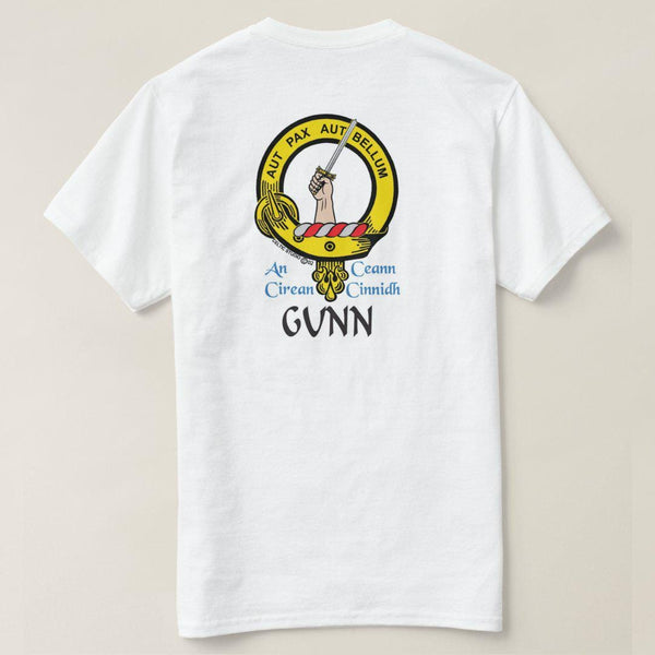 Gunn Scottish Clan Crest Full T-Shirt, Family Crest Shirt