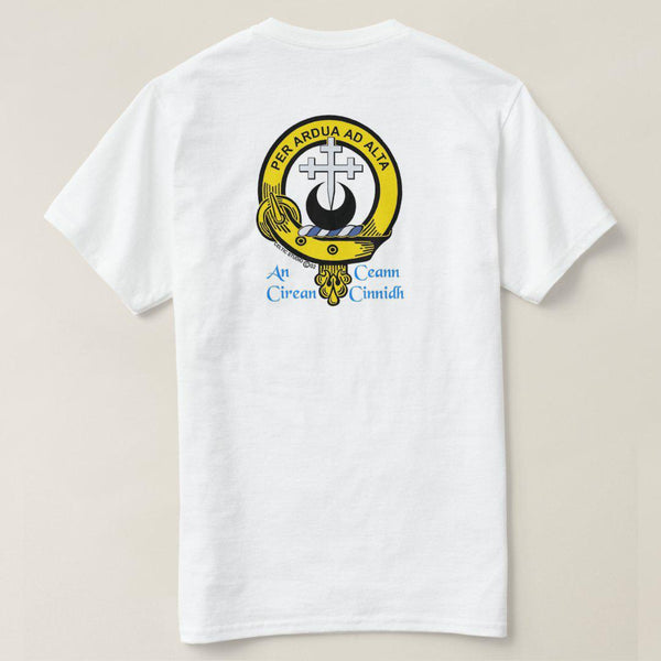 Hannay Scottish Clan Crest Full T-Shirt, Family Crest Shirt