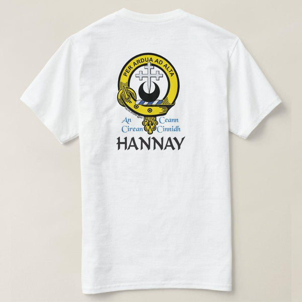 Hannay Scottish Clan Crest Full T-Shirt, Family Crest Shirt