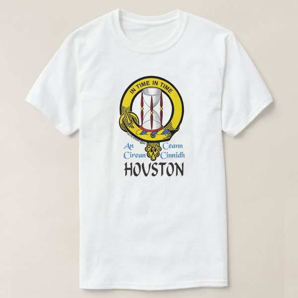 Houston Scottish Clan Crest Full T-Shirt, Family Crest Shirt