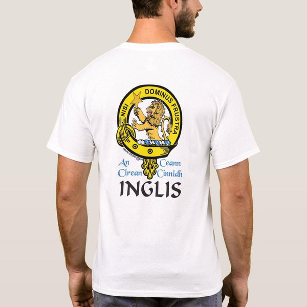 Inglis Scottish Clan Crest Full T-Shirt, Family Crest Shirt