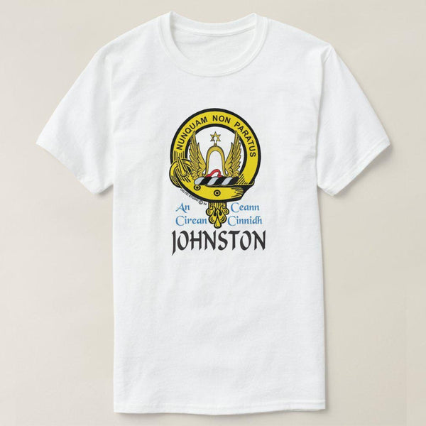 Johnston Scottish Clan Crest Full T-Shirt, Family Crest Shirt
